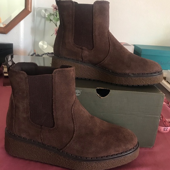 timberland suede chelsea boots